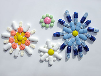 ©Maria Brzostowska – Fotolia.com Tabletten-Blumen