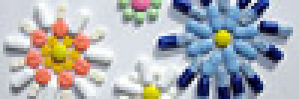 Tabletten-Blumen